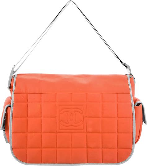 chanel nylon messenger bag|chanel messenger bag men's.